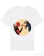 Tricou STANLEY STELLA barbat Venom icecream Alb