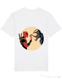 Tricou STANLEY STELLA barbat Venom icecream Alb
