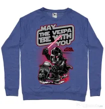 Bluza ADLER barbat Star rider Albastru melanj