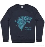 Bluza ADLER barbat Walter is coming Denim inchis