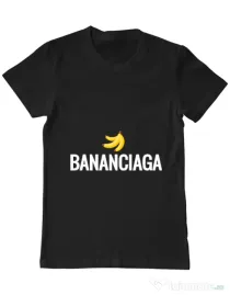 Tricou ADLER barbat Bananciaga Negru