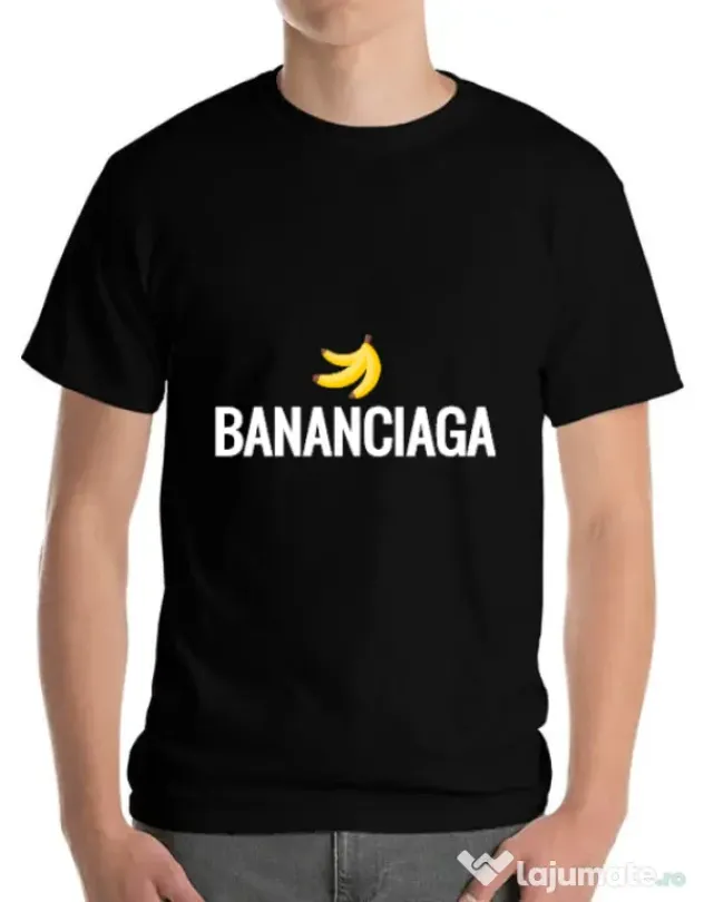 Tricou ADLER barbat Bananciaga Negru
