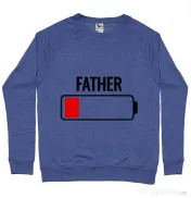 Bluza ADLER barbat Father battery Albastru melanj