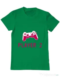 Tricou ADLER barbat Player 2 Verde mediu
