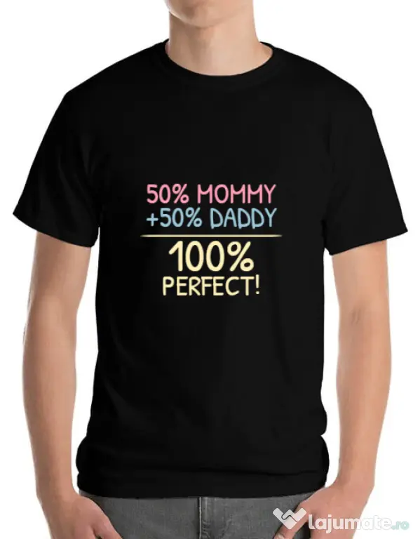 Tricou ADLER barbat Perfect baby Negru