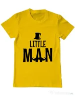 Tricou ADLER barbat Little man Galben
