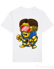 Tricou STANLEY STELLA barbat Cyclops minion Alb