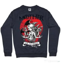 Bluza ADLER barbat Mother of dragons Denim inchis