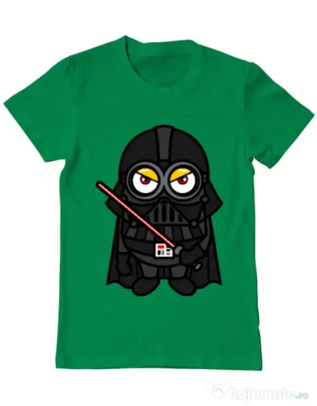 Tricou ADLER barbat Vader minion Verde mediu