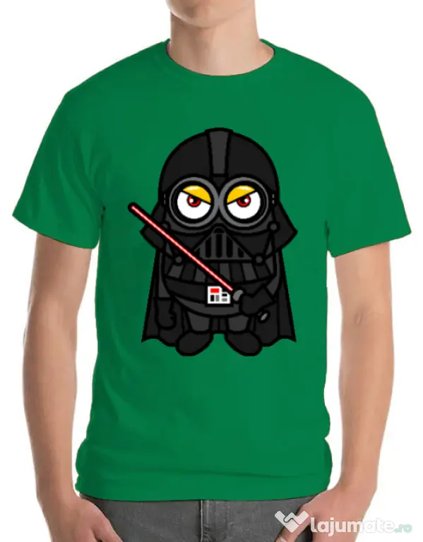 Tricou ADLER barbat Vader minion Verde mediu