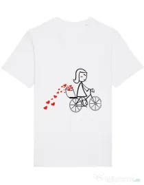Tricou STANLEY STELLA barbat Dovezi de dragoste 1 Alb