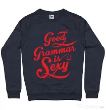 Bluza ADLER barbat Good grammar Denim inchis