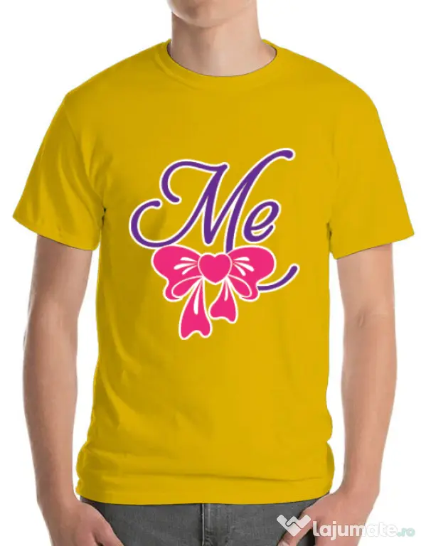 Tricou ADLER barbat Me Galben