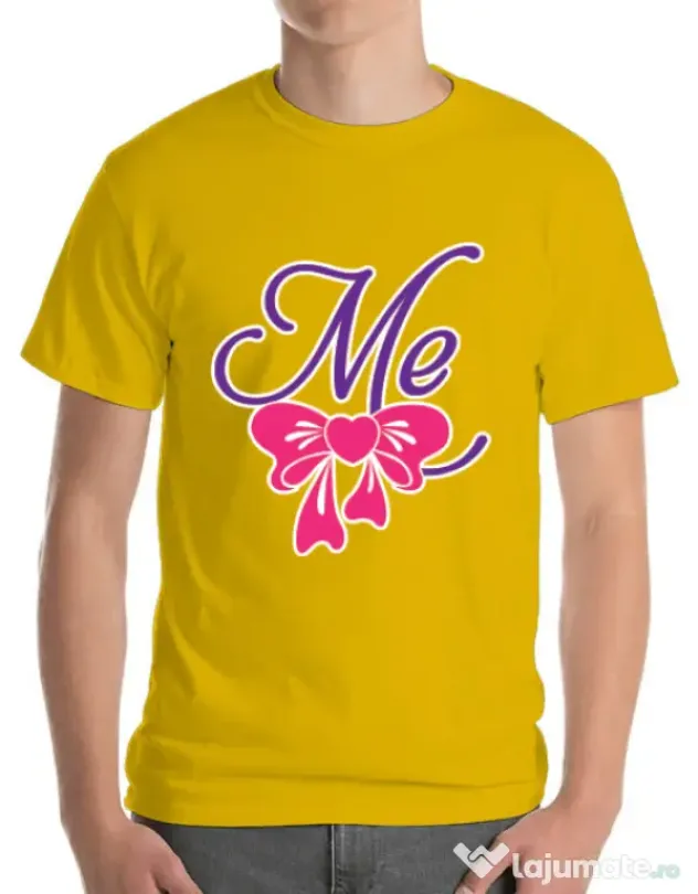 Tricou ADLER barbat Me Galben