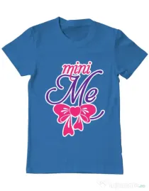 Tricou ADLER barbat Mini me Albastru azuriu