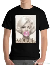 Tricou ADLER barbat Bubblegum Negru