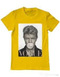 Tricou ADLER barbat Bowie Galben
