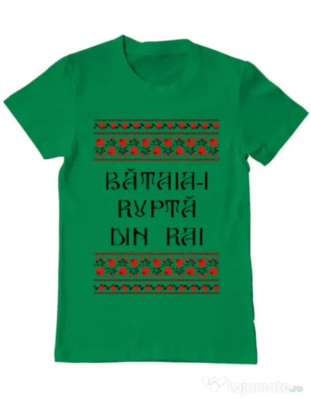 Tricou ADLER barbat Bataia e rupta din rai Verde mediu