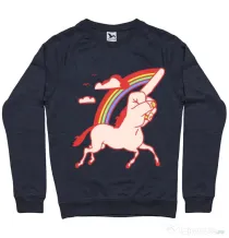Bluza ADLER barbat FUnicorn Denim inchis
