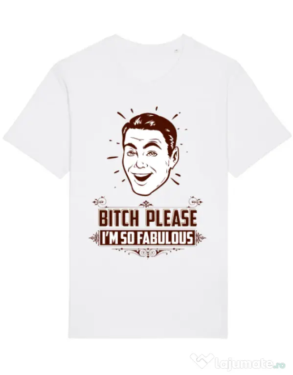 Tricou STANLEY STELLA barbat Fabulous Alb