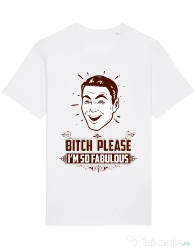 Tricou STANLEY STELLA barbat Fabulous Alb