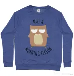 Bluza ADLER barbat Morning owl Albastru melanj