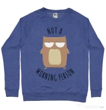 Bluza ADLER barbat Morning owl Albastru melanj