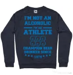 Bluza ADLER barbat Beer champion Denim inchis