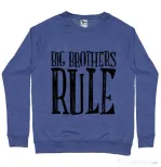 Bluza ADLER barbat Big brothers rule Albastru melanj