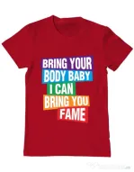 Tricou ADLER barbat Bring your body Rosu