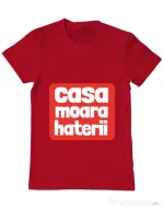 Tricou ADLER barbat Casa moara haterii Rosu