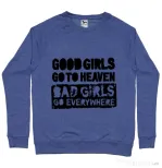 Bluza ADLER barbat Good girls Albastru melanj
