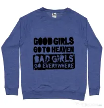 Bluza ADLER barbat Good girls Albastru melanj