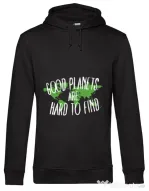 Hoodie barbat cu gluga Good planets Negru