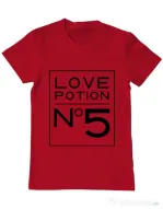 Tricou ADLER barbat Love potion Rosu