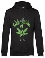 Hoodie barbat cu gluga Mary Jane Negru