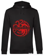 Hoodie barbat cu gluga Bend the knee Negru