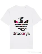 Tricou STANLEY STELLA barbat Flower dracarys Alb