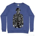 Bluza ADLER barbat The son of grenade Albastru melanj