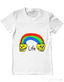 Tricou ADLER barbat Life Alb