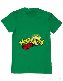 Tricou ADLER barbat Mooonday Verde mediu