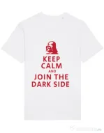Tricou STANLEY STELLA barbat Join the darkside Alb
