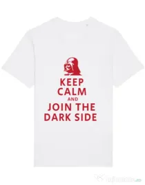 Tricou STANLEY STELLA barbat Join the darkside Alb