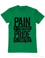 Tricou ADLER barbat Pain and pride Verde mediu