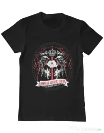 Tricou ADLER barbat Nihil Sine Deo Negru