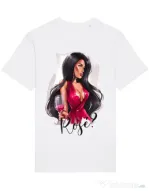 Tricou STANLEY STELLA barbat Lady in red Alb