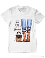 Tricou ADLER barbat Sparkle all day Alb