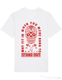 Tricou STANLEY STELLA barbat Born to stand out Alb