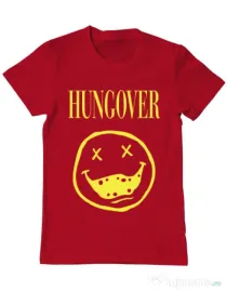 Tricou ADLER barbat Hungover Rosu