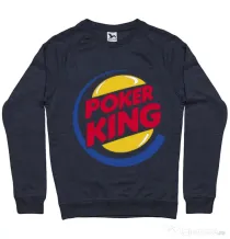 Bluza ADLER barbat Poker King Denim inchis